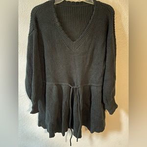 Never used wool black blouse with long sleeves. 0XL but feels more big.